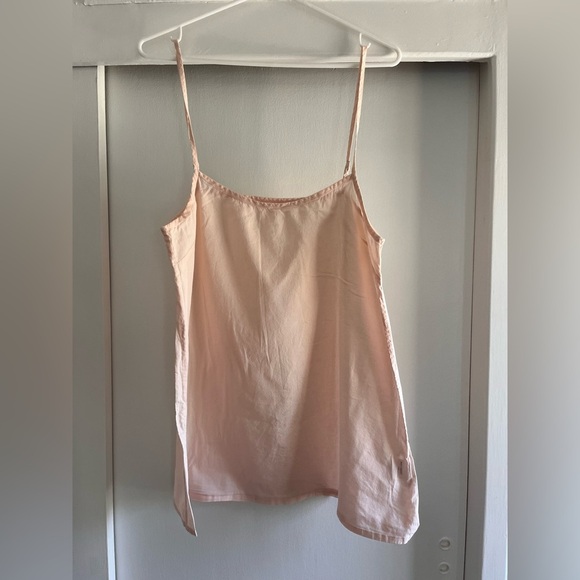 Mint Velvet Blush Pink Camisole Size UK14 Strappy Cotton/silk - Picture 2 of 4